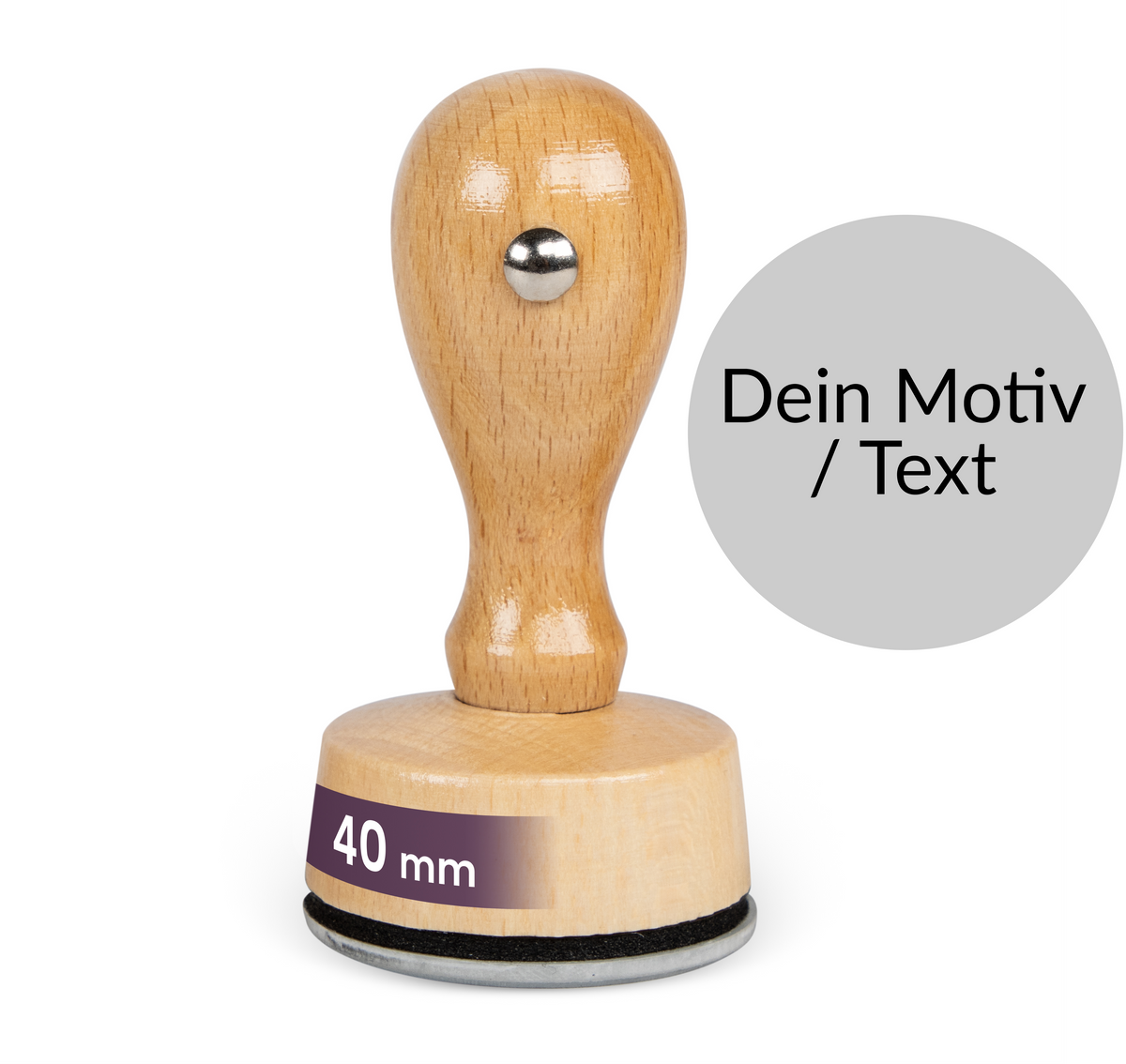 Stempel mit eigenem Logo/Motiv - Just Refine