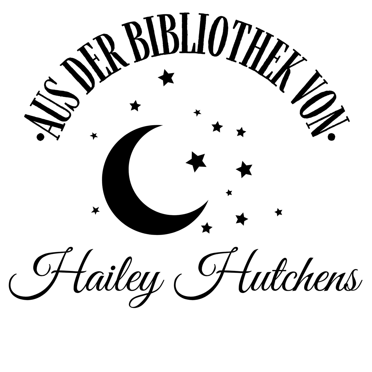 Ex Libris Bücher Stempel mit anpassbaren Namen - Modell 'Sigillum Libri' - Just Refine