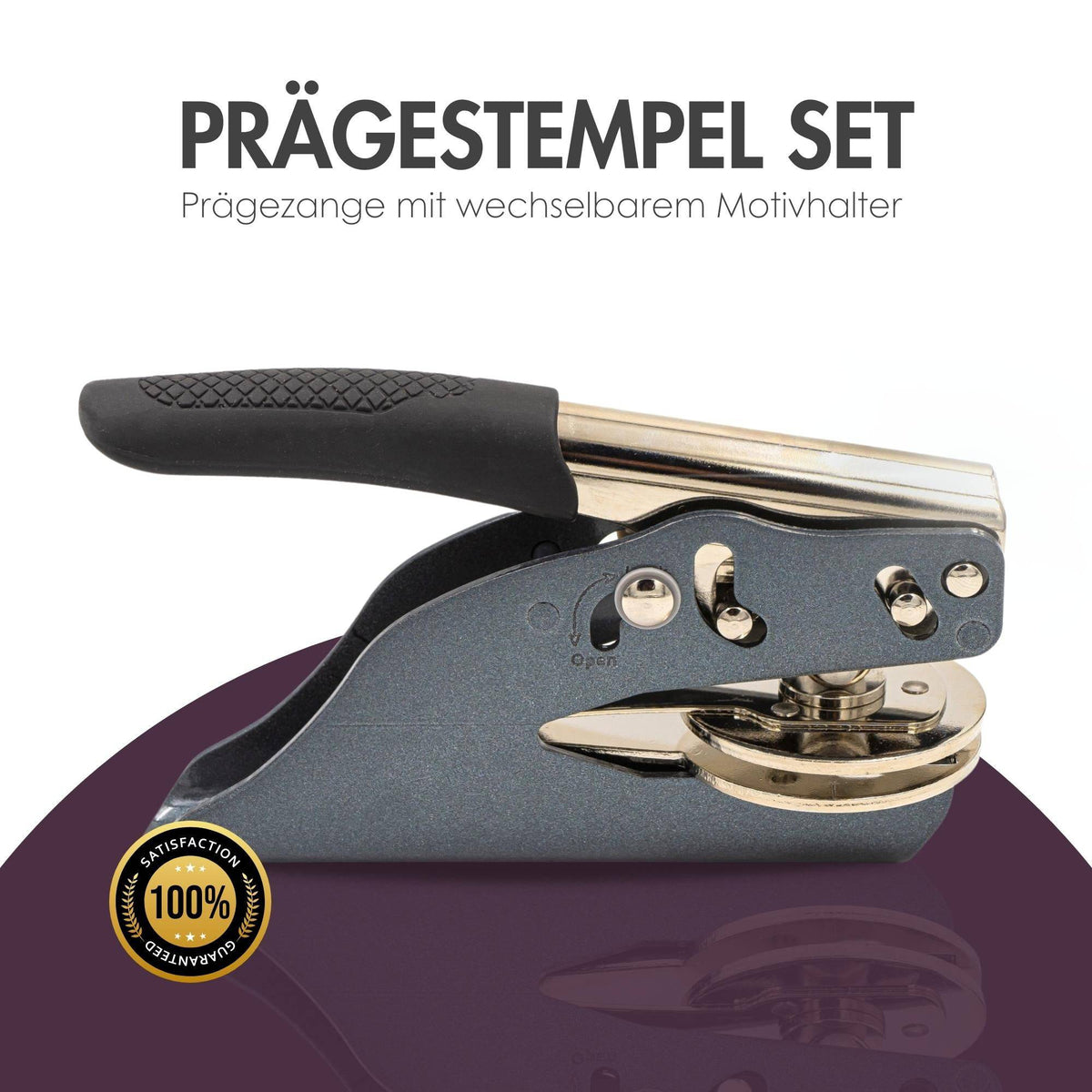 Personalisierter Prägestempel mit anpassbaren Initialen - Modell "Legacy" - Just Refine