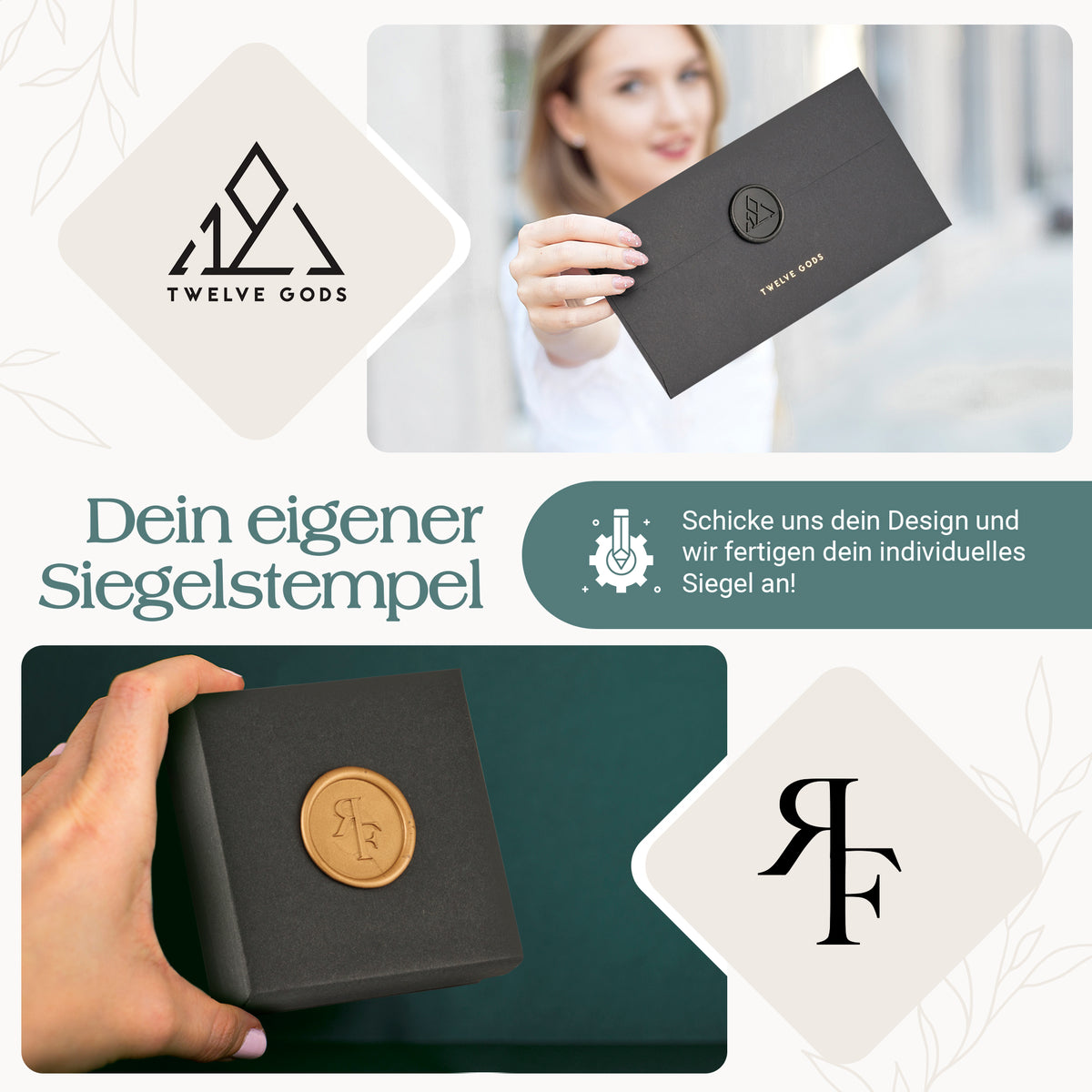 Siegelstempel mit eigenem Logo - Just Refine