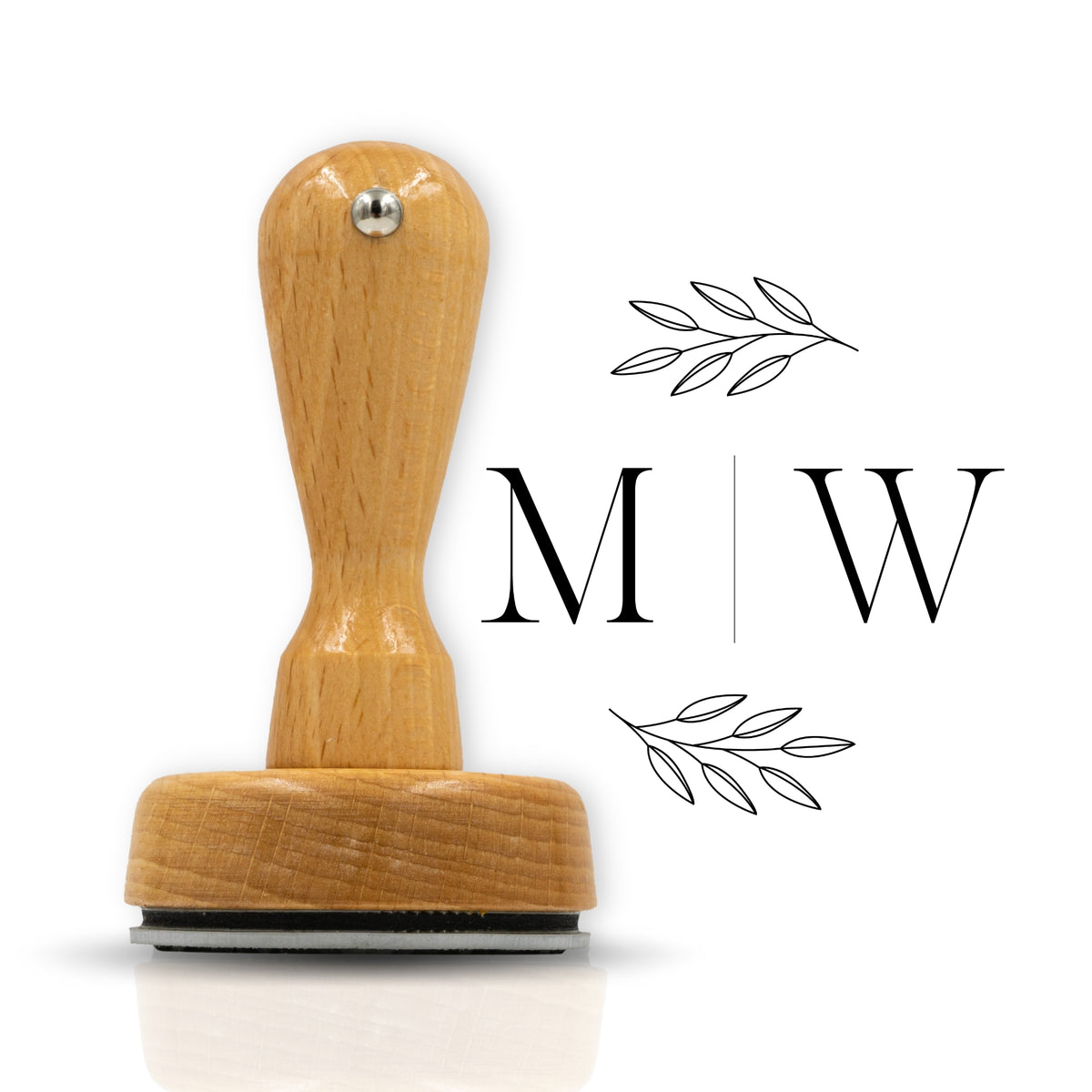 Stempel mit anpassbaren Initialen - Modell "Royal" - Just Refine