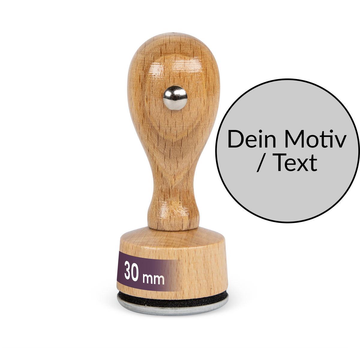 Stempel mit eigenem Logo/Motiv - Just Refine
