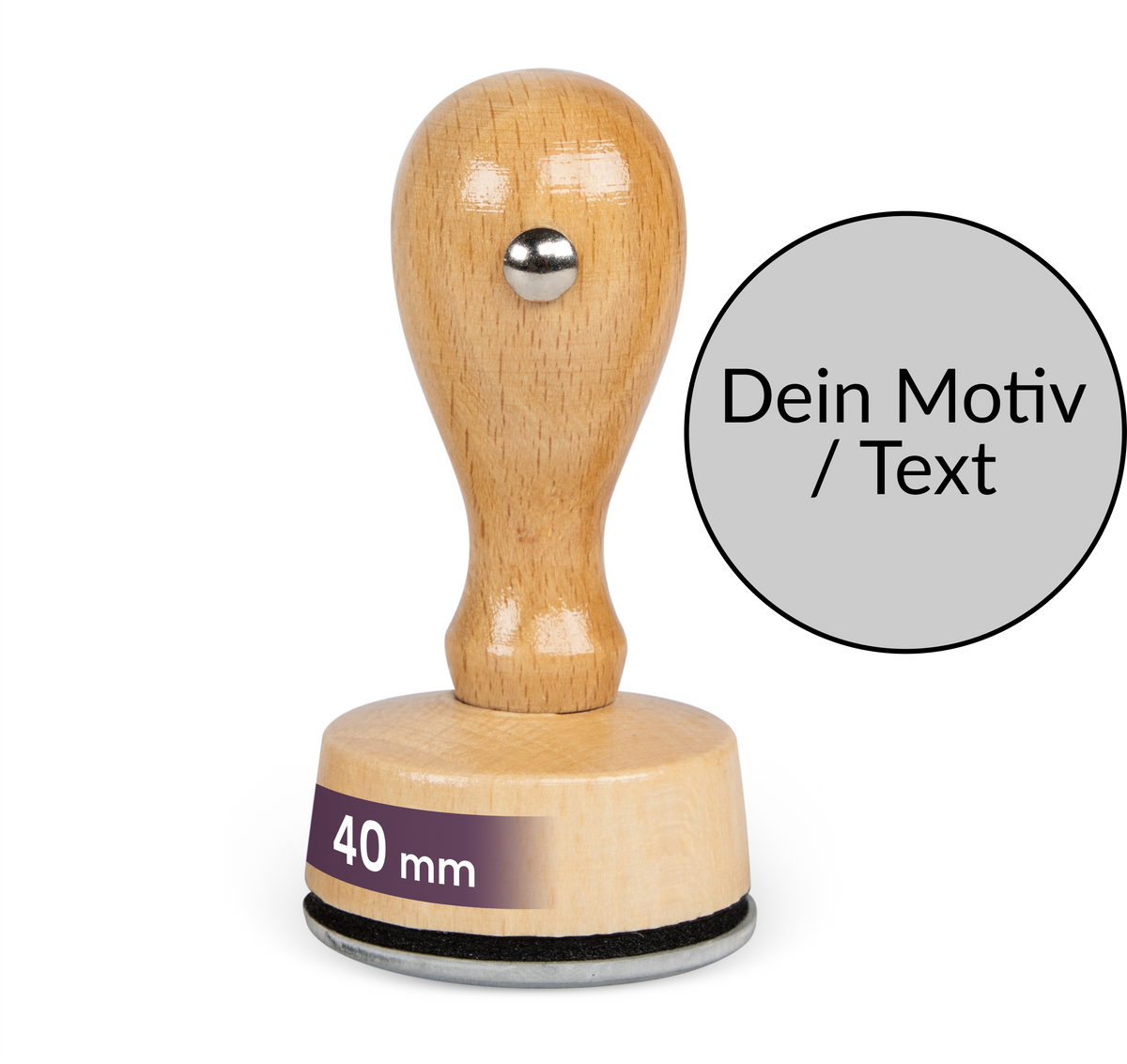 Stempel mit eigenem Logo/Motiv - Just Refine