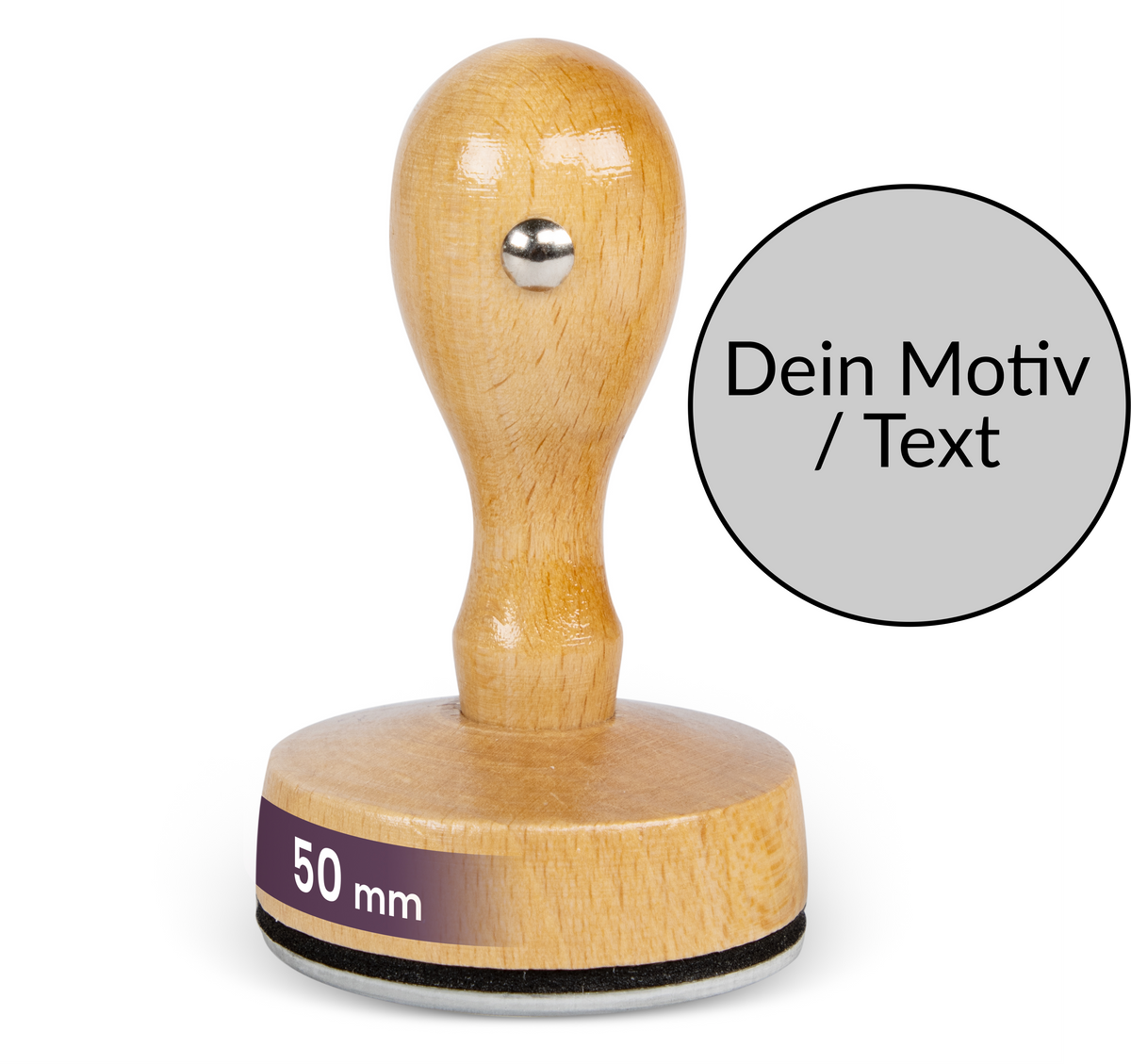 Stempel mit eigenem Logo/Motiv - Just Refine