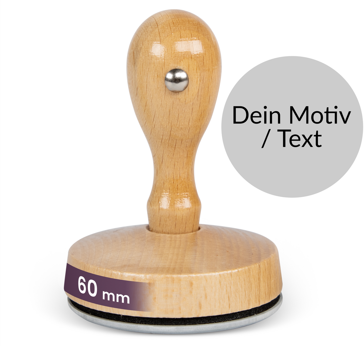 Stempel mit eigenem Logo/Motiv - Just Refine