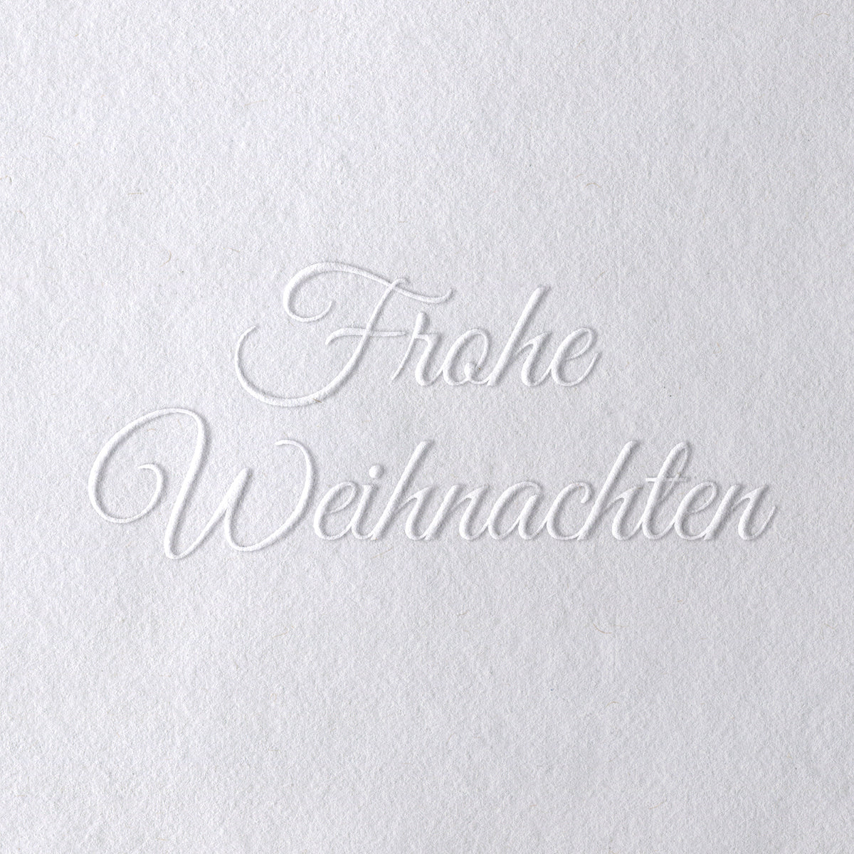 Prägestempel für Papier - Modell "Frohe Weihnachten" - Just Refine