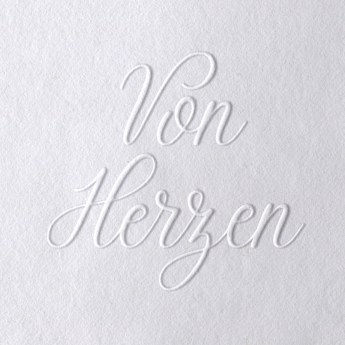 Prägestempel für Papier - Modell "Von Herzen" - Just Refine